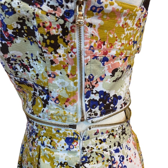 GUESS 3 IN 1 CONVERTIBLE ZIPPER DRESS-CROP TOP-SKIRT - Picture 10 of 12